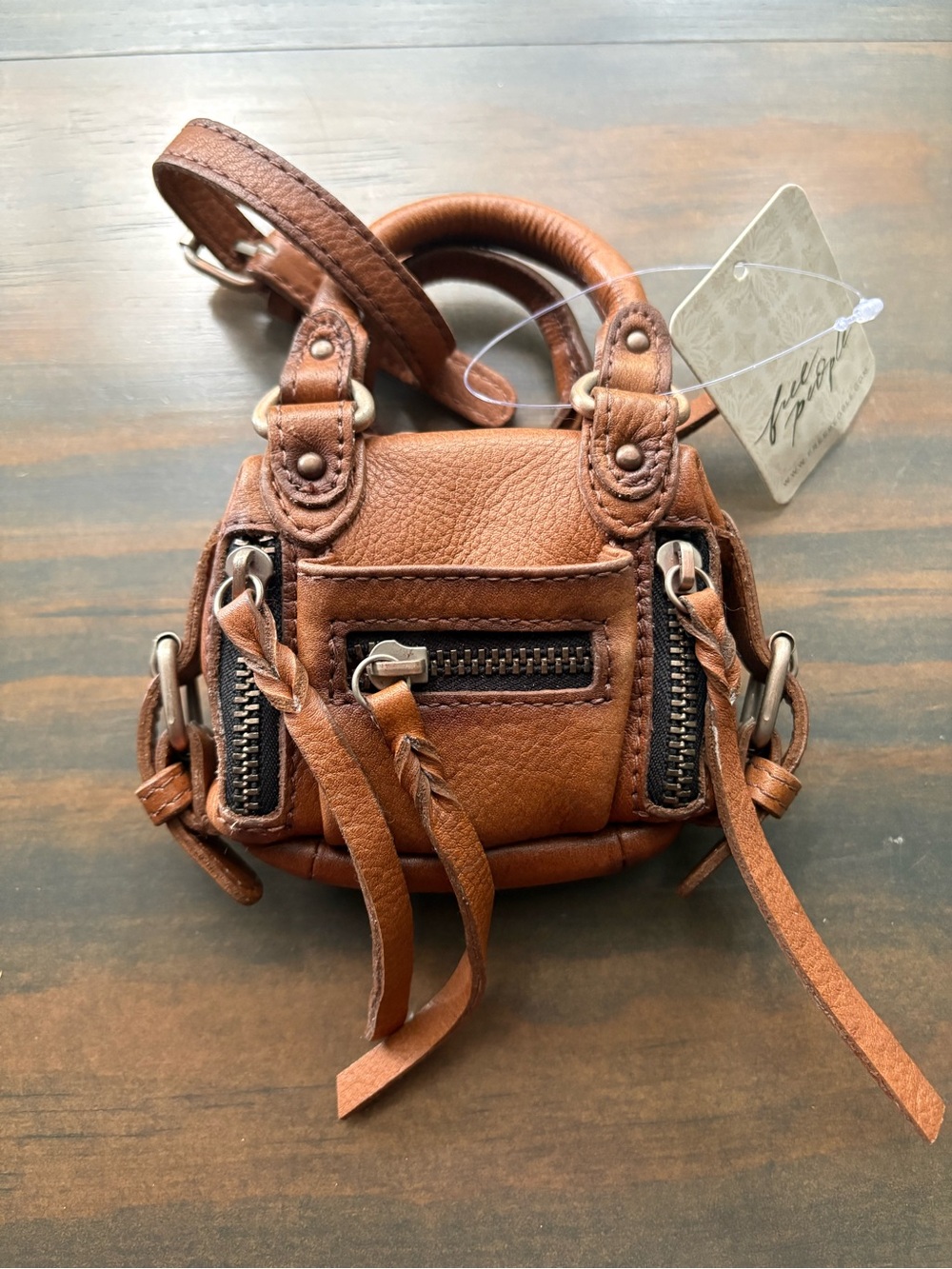 We The Free Micro Emerson Mini Bag🔥Saddle• New with tags!